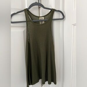 Free People Green Swing Tank